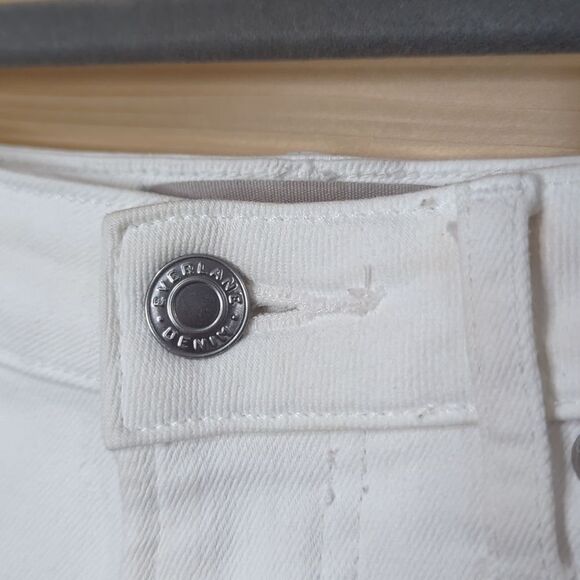 Everlane Jeans Womens 28 White  Curvy High Rise Skinny Jeans - Picture 3 of 10